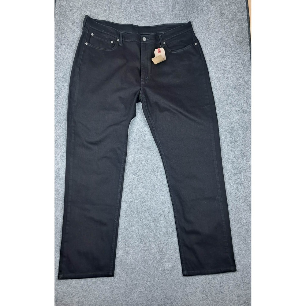 Levis 514 Straight Fit‎ Jeans Stretch Jeans Black Size 42X32 NEW